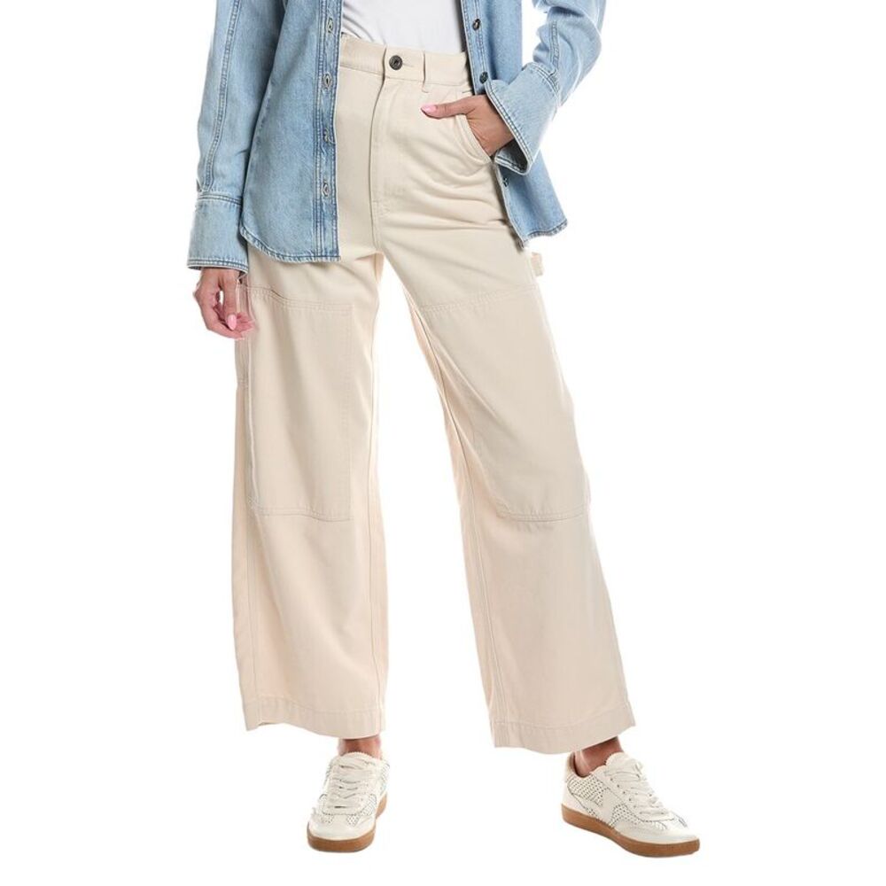 Max Mara Womens  Caronte Long Trouser, Tan